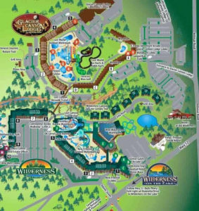 Map Of Downtown Wisconsin Dells - Western Europe Map
